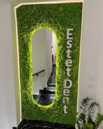 3D Logo with Wooden Letters and Moss - Image 4