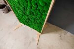 Mobile Wooden and Moss Partitions | Moss Room Divider - Image 4