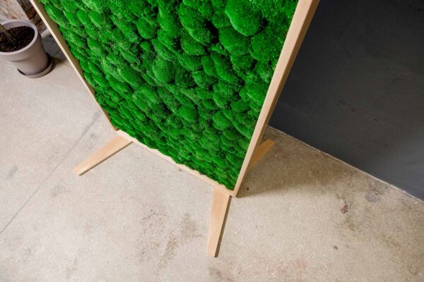Mobile Wooden and Moss Partitions | Moss Room Divider - Image 4