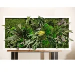 Jungle Moss Wall Art with Moss and Plants