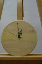 Solid Wood Epoxy Wall Clock 23cm - Image 6