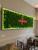 3D Logo with Wooden Letters and Moss - Image 7