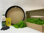 Ekomoss Round DIY Moss Picture Set – Reindeer Moss - Image 5