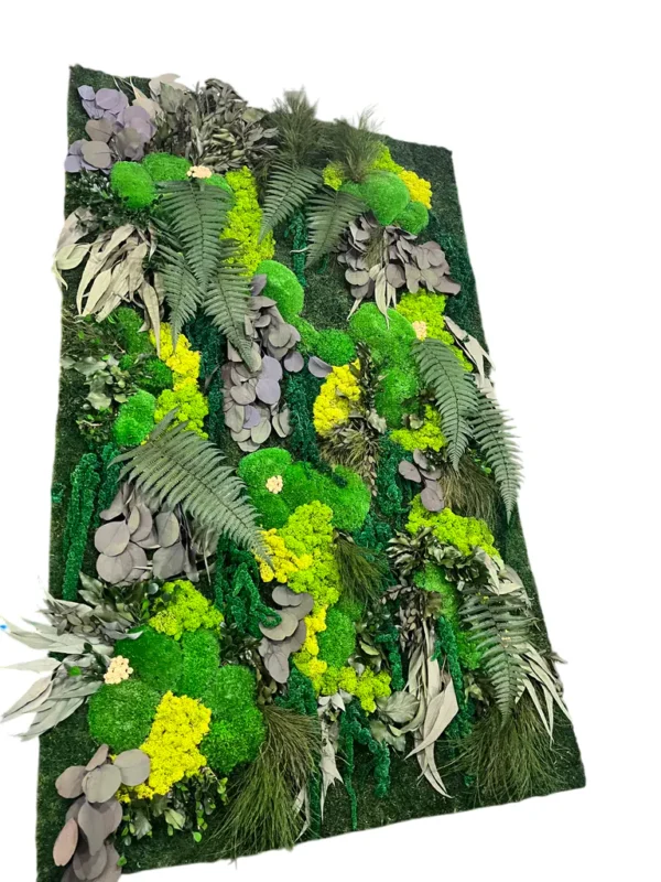 Plant Wall Panels – Moss Panel with Plants - Image 3