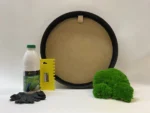 Round DIY Moss Picture Kit – Balled Moss