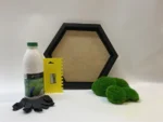 DIY Moss Picture Set Hexagon – Cushion Moss