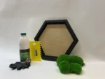 DIY Moss Picture Set Hexagon – Cushion Moss - Image 10