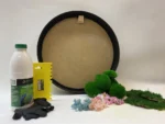 DIY Round Moss Wall Art Kit – Dried Flowers - Image 6