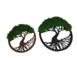 Moss Wall Art: Tree with Cones and Iceland Moss | Moss Tree - Image 5