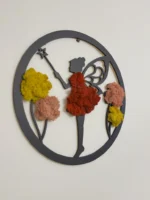 Moss Wall Art “Magical Fairy” - Image 2