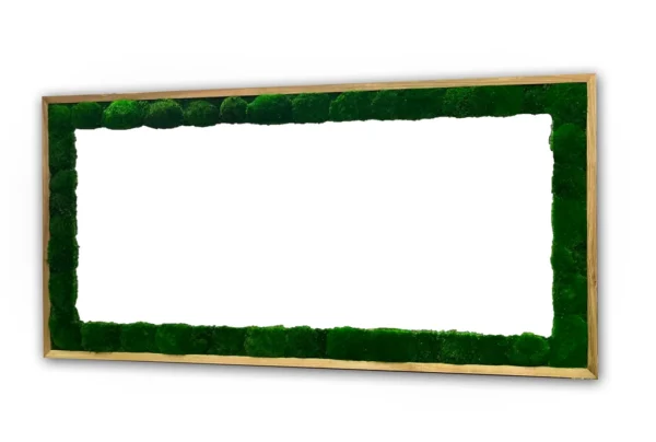 Framed Mirror with Moss - Image 5