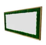 Framed Mirror with Moss