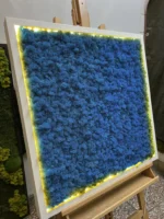Moss Wall Art with Reindeer Moss and LED Lighting - Image 10