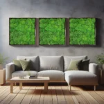XXL Moss Wall Art – Giant Cushion Moss Picture