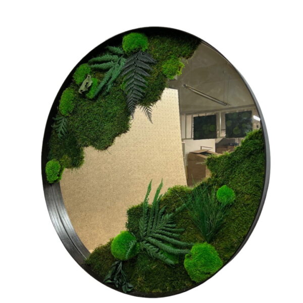 Jungle Moss and Plant Frame Mirror - Image 4