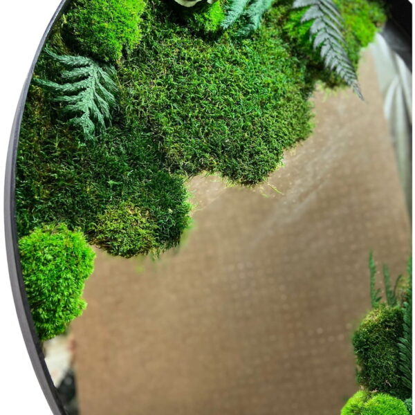 Jungle Moss and Plant Frame Mirror - Image 5