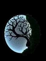 Moss Picture Tree of Life: Moss Dryad with Lighting - Image 5