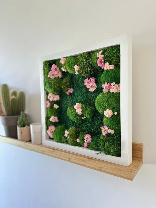 DIY Moss Picture Kit – Flower Meadow - Image 6