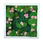 DIY Moss Picture Kit – Flower Meadow - Image 2