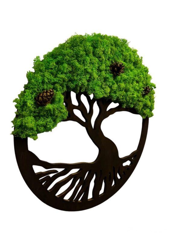 Moss Tree with Iceland Moss. Tree of Life - Image 3