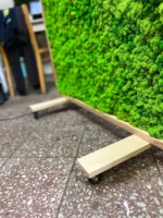 Mobile Wooden and Moss Partitions | Moss Room Divider - Image 10