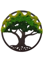 Moss Tree with Cones and Lights - Image 3