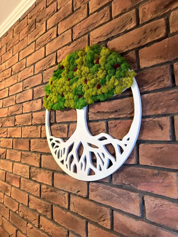 Moss Tree Natural Tree of Life Decor - Image 3