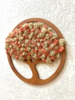 Moss Tree Sakura Wooden Decor - Image 4