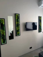 Moss Picture Set and Mirror - Image 2