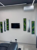 Moss Picture Set and Mirror - Image 4
