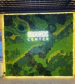 Moss wall with logo - Image 7