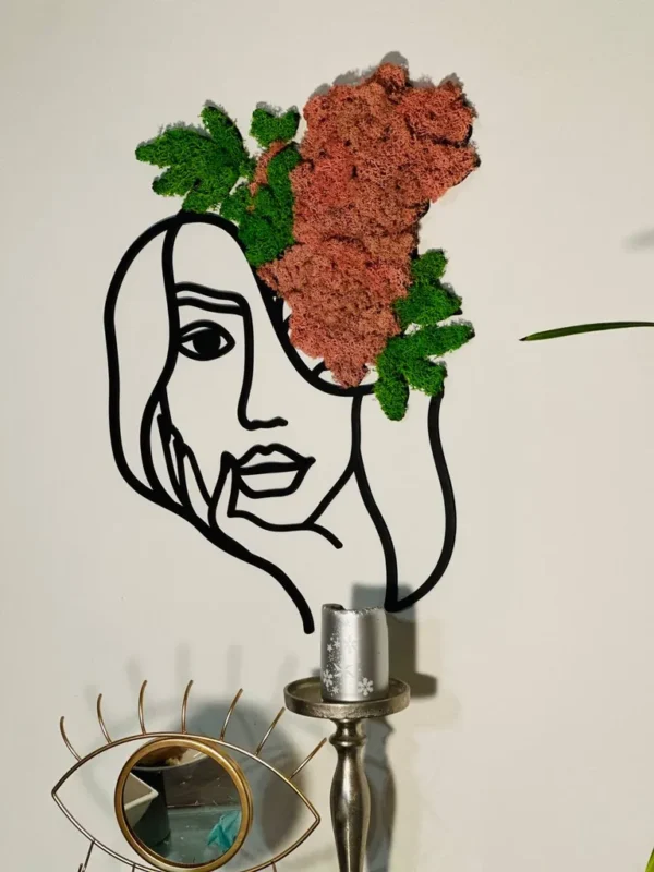 Moss Portrait with Moss – Dreamer - Image 3
