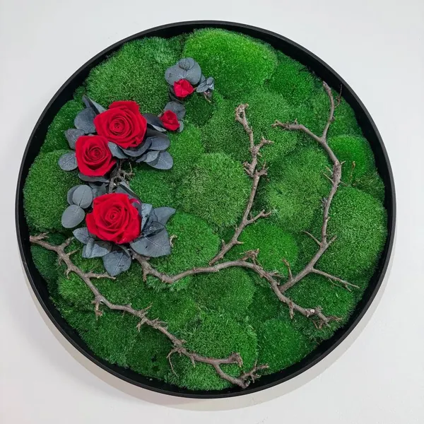 photo_2025-01-17_17-25_result_1.webp Moss Picture with Roses and Branches - Image 1