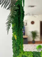 Moss Mirror with Iceland Moss and Plants - Image 3