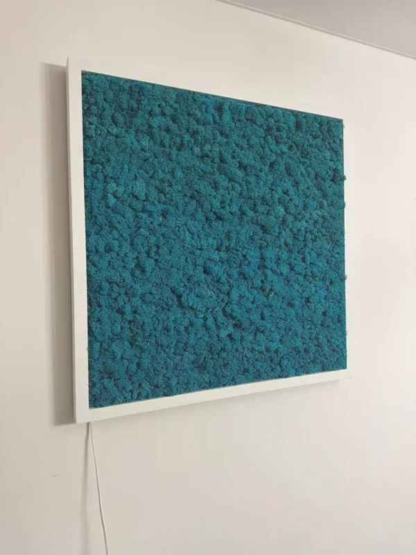 Moss Wall Art with Reindeer Moss and LED Lighting - Image 15