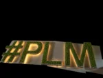 Wooden Letters with LED and Real Moss - Image 7