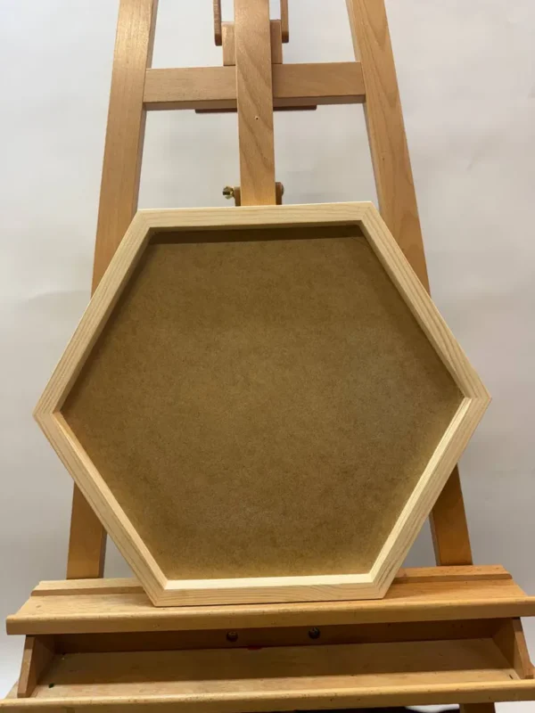 Moss Hexagon Picture Frame - Image 4