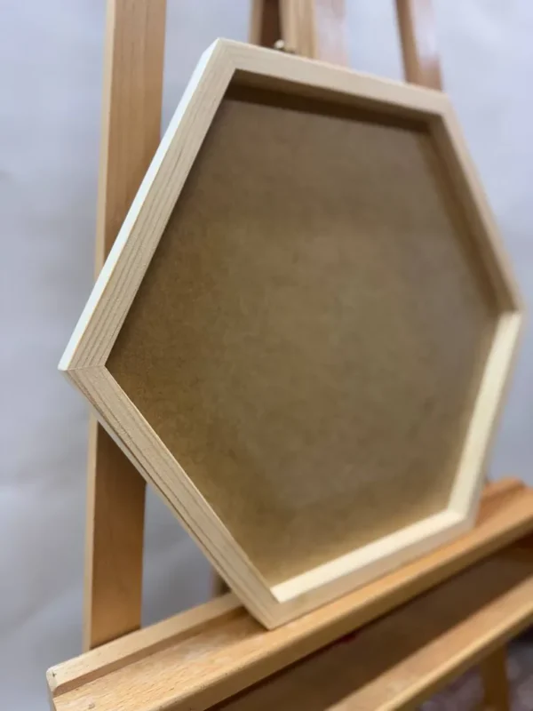 Moss Hexagon Picture Frame - Image 3