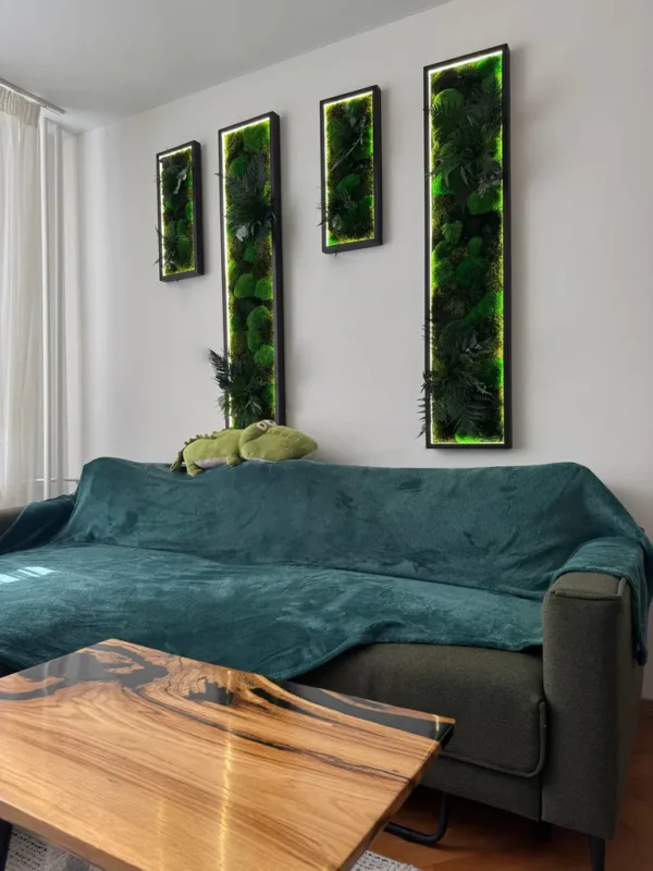 Custom Illuminated Moss Picture - Image 10