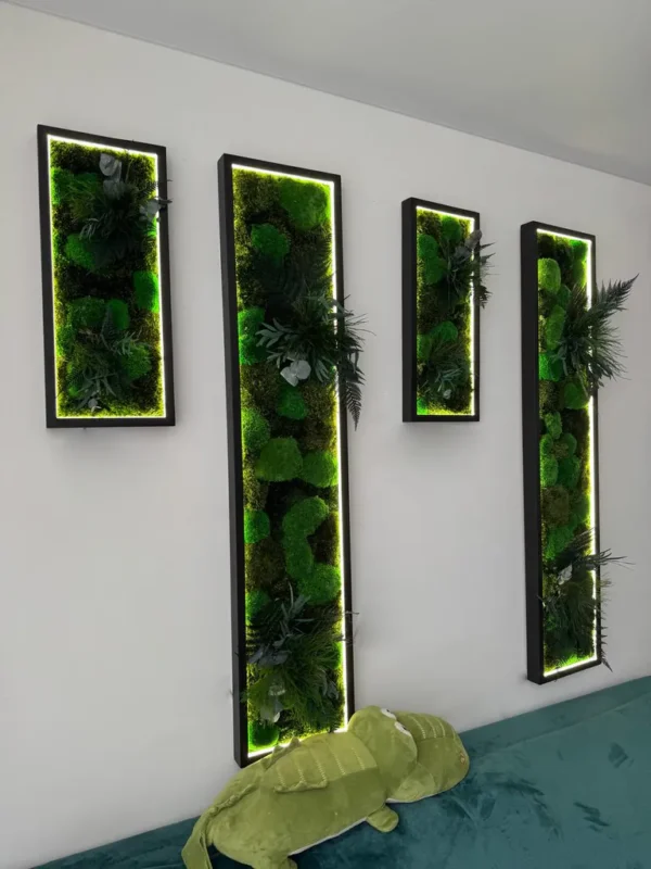 Custom Illuminated Moss Picture - Image 11