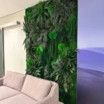Tropical Design (Mix of Preserved and Faux Plants)