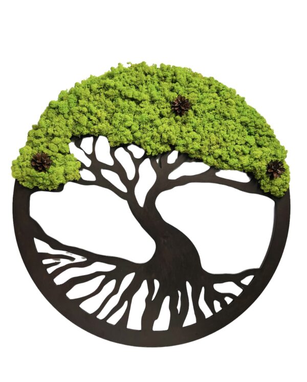 Moss Tree with Iceland Moss. Tree of Life - Image 6