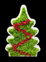 Decorative Christmas Tree with Reindeer Moss and Flat Moss - Image 15