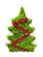 Decorative Christmas Tree with Reindeer Moss and Flat Moss - Image 16