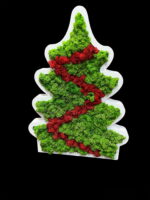 Decorative Christmas Tree with Reindeer Moss and Flat Moss - Image 19