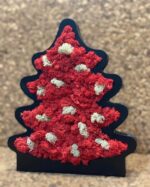 Decorative Christmas Tree with Reindeer Moss and Flat Moss - Image 4