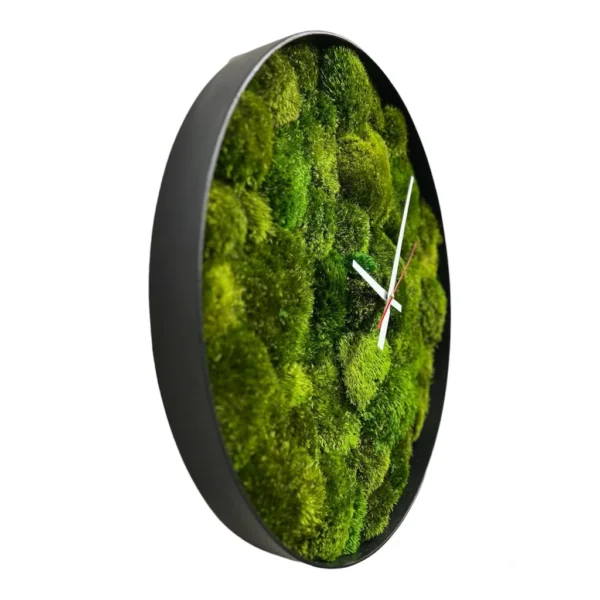 Round Moss Clock with Provence Moss - Image 3