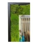 Framed Mirror with Moss - Image 2