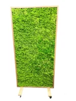 Mobile Wooden and Moss Partitions | Moss Room Divider - Image 11
