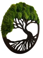 Moss Tree with Provence Moss and Cones. Tree of Life - Image 4